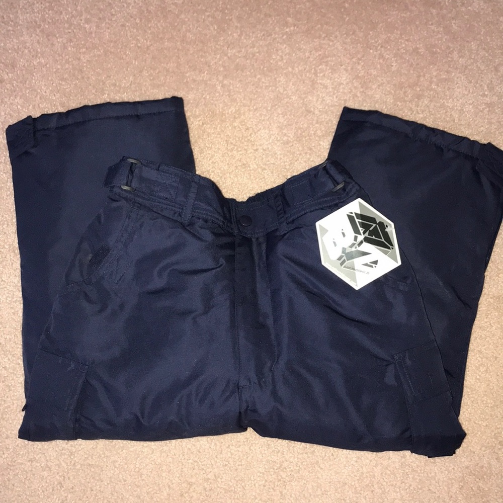 Unisex Youth navy ski pants